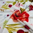 thumbnail image 5 of Tupmnbry Wildflowers Floral Throw Blanket Botanical Floral Printed Blanket Super Soft Flannel Throw Blankets Lightweight Fluffy Plush Fuzzy Bed Blankets for Bedding Sofa 60"X80", 5 of 7