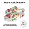 thumbnail image 6 of Kdxio Autumn Harvest Truck Women's Men's Slippers Plush Slip-On House Slipper for Winter Indoor Soft Cushion Non-slip Fluffy Slides Slippers-35/36, 6 of 7
