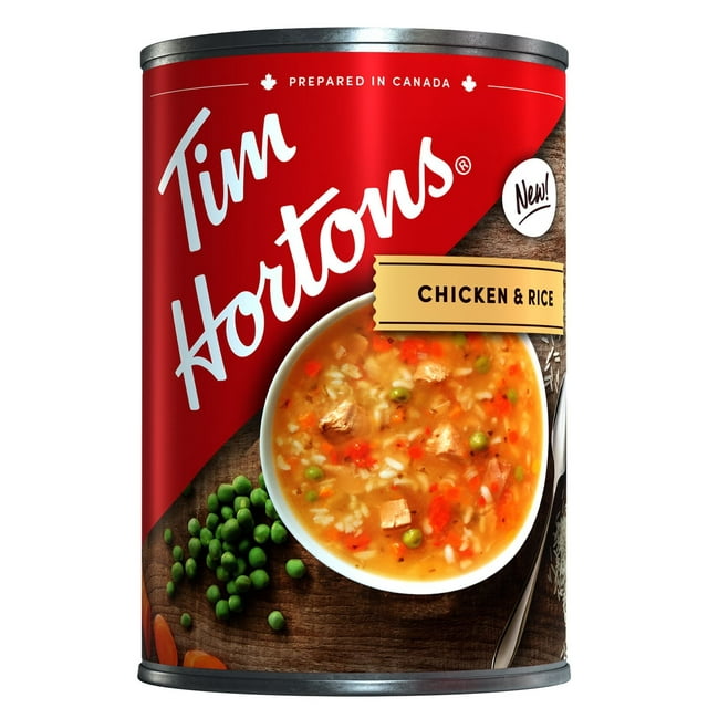 Tim Hortons Chicken and Rice Soup 540mL