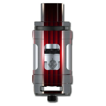 - Skins Decals For Smok Tfv12 Cloud King Tank Vape Mod / Red Metal Pattern Screen