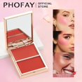 thumbnail image 2 of Dual-Tone Blush Palette For Natural 3D Look Soft Blendable Long-Lasting Makeup, 2 of 6