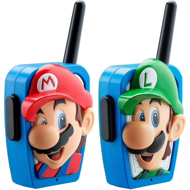 Super Mario Bros Talkies-Walkies, Longue Portée, Radios Statiques à Deux Voies