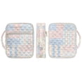 thumbnail image 2 of Yuyamidu Flowers Bible Cover Case for Women Adorable Bible Tote Bags Organizer Quilted Carrying Case Study Supplies Accessories Christian Gifts for Women, 2 of 8