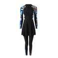 thumbnail image 4 of MuXiKeJi Clothes Swimwear for Women Arabic Modest Swimsuits Long Sleeves Sun Porotection Full Cover Bathing Suits, 4 of 4
