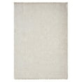 thumbnail image 6 of Luxe Weavers Machine Woven Cream 4x6 Area Rug Fringed, Textured Carpet, 6 of 10