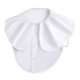 thumbnail image 1 of Blusa desmontable de encaje blanco con cuello falso para mujer, 1 of 3