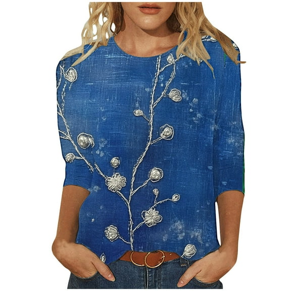 Women Blouse 3/4 Sleeve Petite, Graphic T Shirts Loose Basic Fitted Short Sleeve Tees Summer Tops for Women 2025 Trendy Crop Short Sleeve Tunic Tops for Women 3Xl my orders