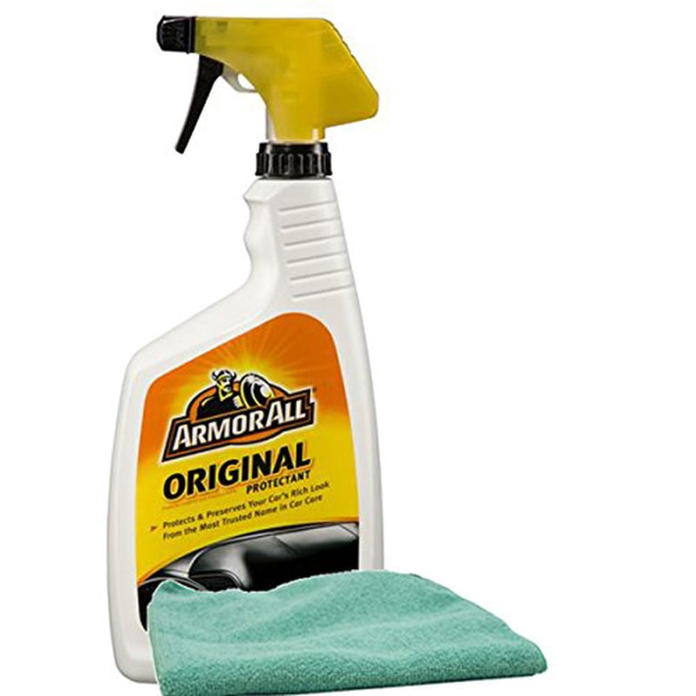 Armor All Original Shine Protectant (32 oz.) Bundled with a Microfiber