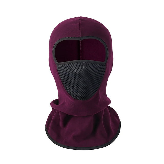 Riforla Hiver Extérieur Équitation Plus Velours Chaud Respirant Température Froide Protection Visage Ski