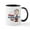 White/Black Inside, variant on CafePress - Linus Happy Independence Day Mug - 11 oz Ceramic Mug - Novelty Coffee Tea Cup