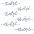 thumbnail image 1 of Boovnll Room Decor, Place Cards Wood Signs Fall Dining Table Ornament Home Table Setting Decor 6 Pack, Home Decor, Bedroom Decor, Living Room Decor, 1 of 1