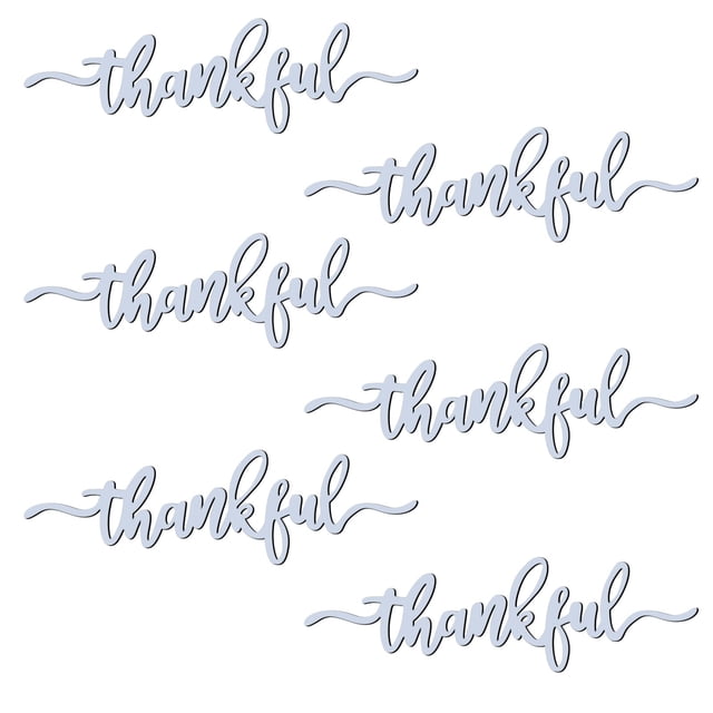 Boovnll Room Decor, Place Cards Wood Signs Fall Dining Table Ornament Home Table Setting Decor 6 Pack, Home Decor, Bedroom Decor, Living Room Decor