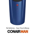 thumbnail image 4 of Recortador de barba ConAirMan para hombre con recortador de nariz y orejas, peine de 5 puntos, 4 of 7