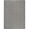 thumbnail image 5 of Safavieh Courtyard Anthracite Indoor Outdoor Rug - 6'7" x 9'6", 5 of 5