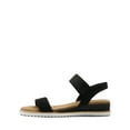 thumbnail image 2 of Burudani Women's Comfort Ankle Strap Shoes Espadrilles Wedge Sandals, 2 of 6