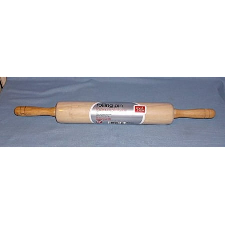 Grip Silicone Rolling Pin - goodcook Wood 10