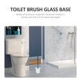 thumbnail image 6 of MLINS Toilet Brush Set Bathroom Holder Glass Base Household, 6 of 6