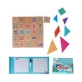 thumbnail image 2 of Tangram Rompecabezas Rompecabezas Juguete Rompecabezas De Madera De Haya Juego De Bloques De Patrón Rompecabezas De Cognición Geométrica Para Niños Juguete Educativo ANGGREK Otros, 2 of 8