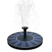 Funsky Solar Powered Floating Fountain Pool Water Pump With 4 Spray Heads