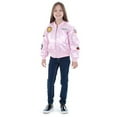 thumbnail image 3 of Up and Away MA-1 Flight Jacket Pink 7, 3 of 3