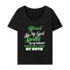thumbnail image 2 of Camiseta de mujer Camiseta básica Trajes de recuerdo Camiseta de cuello redondo para el trabajo Mujer S, 2 of 7