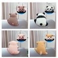 thumbnail image 2 of YUNOVA 6 Pcs 3D Resin Animal Figurines, Adhesive Monitor Toppers for Computer Screen, Car Dashboard & TV Decor, Cute Desk Decorations for Home Office, Stress Relief Gift Set, 2 of 6