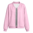 thumbnail image 5 of StSilkitty Shirt Jacket for Boys Girls Long Sleeve Button down Fleece Shacket Lightweight Casual Warm Shackets, 5 of 6