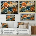 thumbnail image 4 of Designart "Colorful Succulents Flowers peaceful Succulents" Floral Floater Framed Wall Decor, 4 of 7