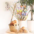 thumbnail image 2 of Artificial Easter Spray Vine with Pastel Easter Eggs and Berries- Decorative Spring Floral Stems-Easter Egg Twig Branches for Floral Arrangement-Centerpiece Wreath Decoration, 2 of 5