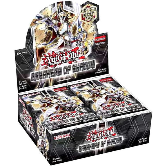 Collectible YuGiOh Breakers of Shadow Booster Box