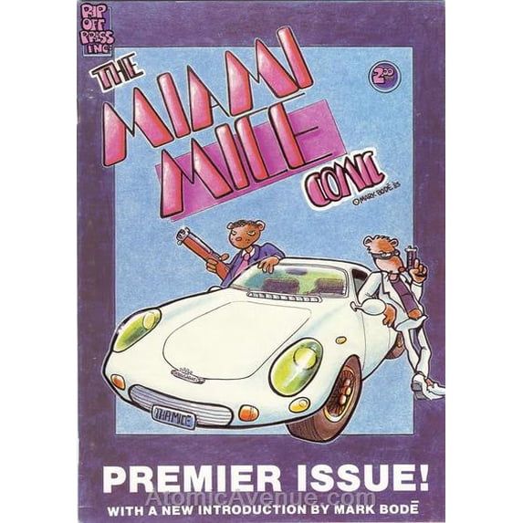 Miami Mice #1 (3rd) VF ; Rip Off Comic Book