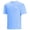 Carolina/White Logo, variant on BASSDASH Men’s UPF 50 Sun Protection Fishing Shirt Short Sleeve UV T-Shirt