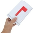 thumbnail image 3 of Pawsdot Tinplate Mailbox in White, Elegant and Practical for Outdoor Use, 3 of 7