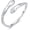 Style B, variant on Hug Ring for Women 925 Sterling Silver Adjustable Hugging Hands Open Love Promise Friendship Ring Always with You