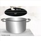 thumbnail image 4 of 2 Tapa de Silicona para Ollas de Hasta 10,5 Pulgadas, Compatible Con Cocinas de Precisión Culinary Sous Vide, Color Negro, 4 of 5