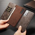 thumbnail image 5 of Goldcherry for Samsung Galaxy S21 Phone Case,Wallet Casewith Card Holder,Magnetic PU Leather Shockproof Flip Cover Credit Card Holder Protective Case for Samsung Galaxy S21 6.2 Inch(Brown), 5 of 8