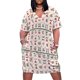thumbnail image 1 of Vestido africano colgante con bolsillos para mujer, estilo Mahjong Art, para noche de verano., 1 of 6
