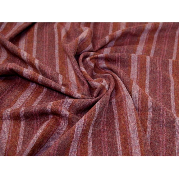 Minerva 100% Wool Coating Fabric Plum - per yard
