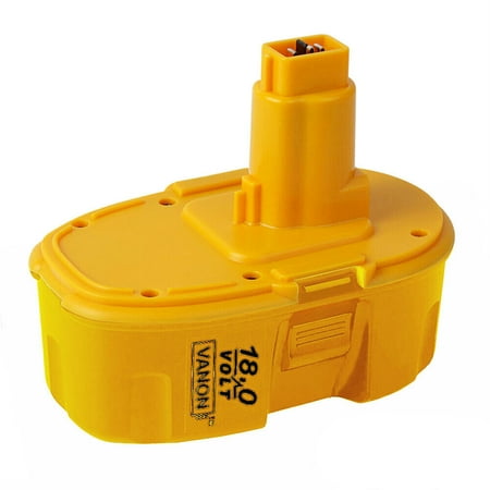 

18V 6.0Ah for Dewalt XRP Battery Pack DC9098 DC9099 DC9096 NiMH/Li-ion DC9099 1X Battery 4.0 Ah Yellow