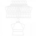thumbnail image 1 of Luzkey 2X 10Pcs Kids Coat Hanger Clothes Hanger Clothes Drying Rack for Skirt, 1 of 5