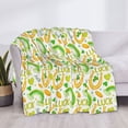 thumbnail image 3 of Yiaed St Patrick's Day1 Print Blanket Throw Blanket Soft Cozy Flannel Blanket for Home Bed Sofa Couch Chair-80"x60", 3 of 6