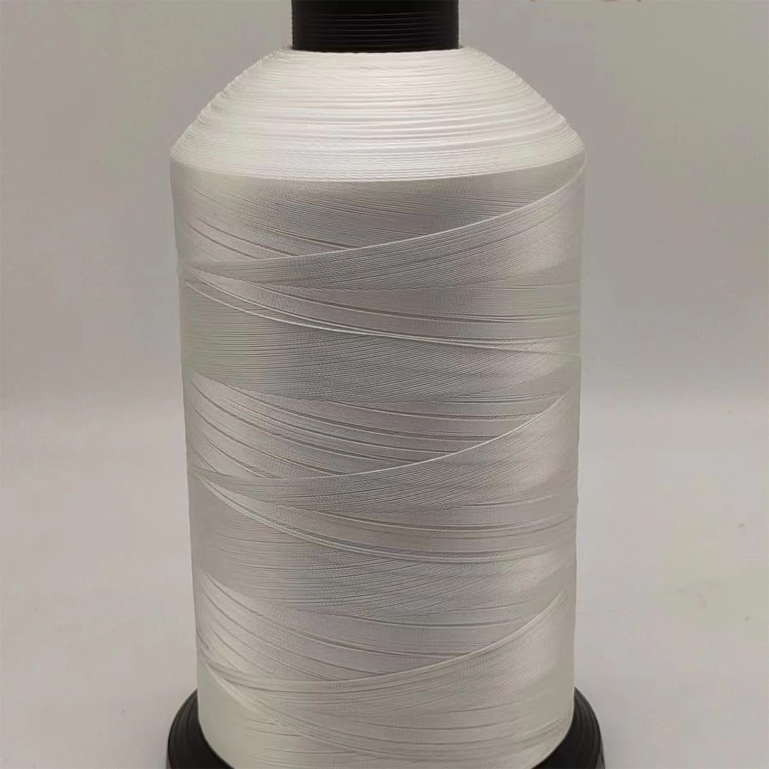 5700Yds Nylon Twine - White Nymo Beading Thread Size D for Sewing, Bracelet Making & More Waxed Cord & Thread Set for Hair Weave, Denim & Upholstery Includes Beading String & Upholstery Needles