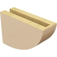 thumbnail image 5 of 3"W x 9"D x 6"H Classic Durham Rough Cedar Woodgrain TimberThane Corbel, Primed Tan, 5 of 6