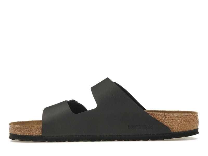 Birkenstock Unisex Arizona Birko-Flor Black Sandals, from StockX
