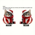 thumbnail image 4 of Xihbxyly Colgante de Ciervo Navideño, Adorno Navideño Pintado a Mano, Bonito Adorno Acrílico, Ideal para Coche o Mochila, Accesorio Único para Árbol, Perfecto para Navidad, 1 Pieza, 4 of 5