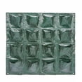 thumbnail image 1 of Macetero colgante de pared para plantas y flores que ahorra espacio, bolsa de jardín vertical con 16 bolsillos, 1 of 5