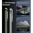thumbnail image 6 of Magnetic Compatible with iPhone 16 Pro Case, [Built-in Invisible Kickstand][Compatible with MagSafe] [Military Grade Shockproof] Slim Translucent Matte Phone Case for iPhone 16 Pro 6.3" Grey, 6 of 7
