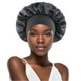 thumbnail image 5 of Yoyauz Satin Hat Sleep Hair Cap - Silk Hat, Suitable For Various Hairstyles, Equipped With Elastic Soft Band For Hair Care, 5 of 5