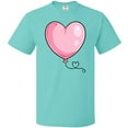 thumbnail image 3 of Inktastic Pink Balloon Heart T-Shirt, 3 of 5
