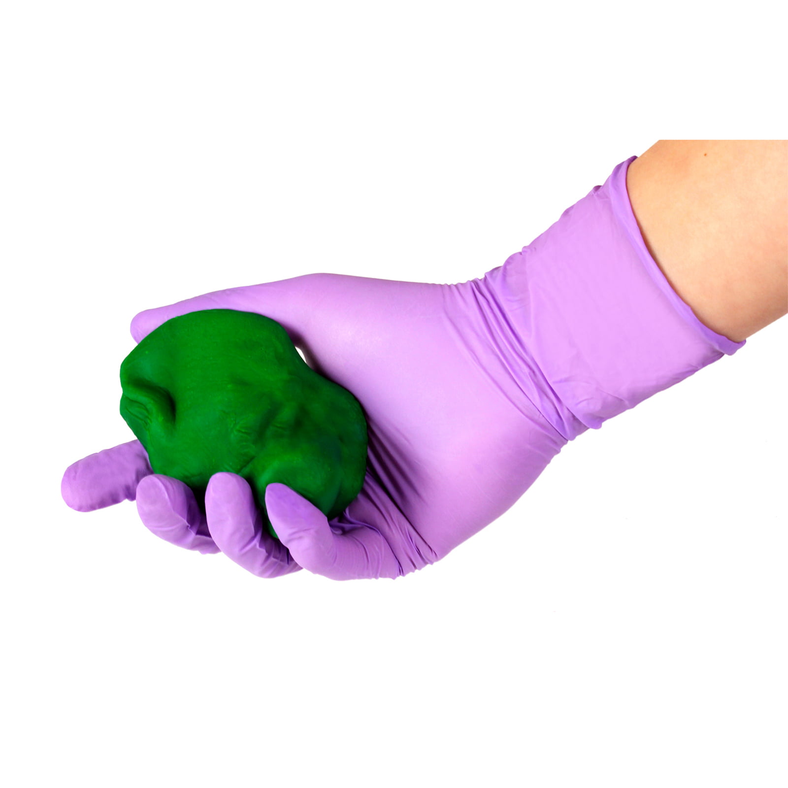 Hygloss Colored Nitrile (Latex-Free) Craft Gloves, Kids Size, Pack of 100
